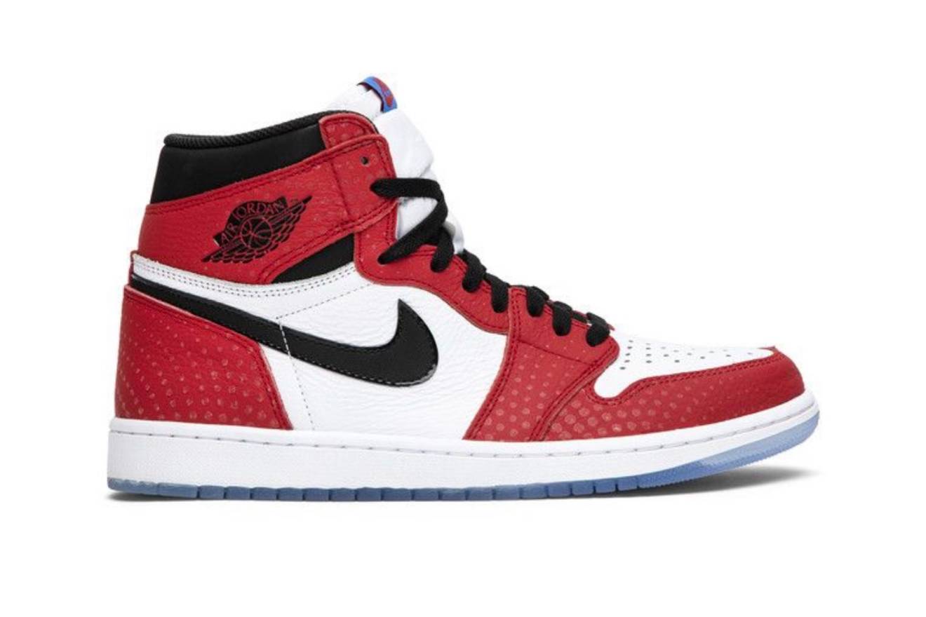 Jordan 1 Retro High Spider-Man Origin Story