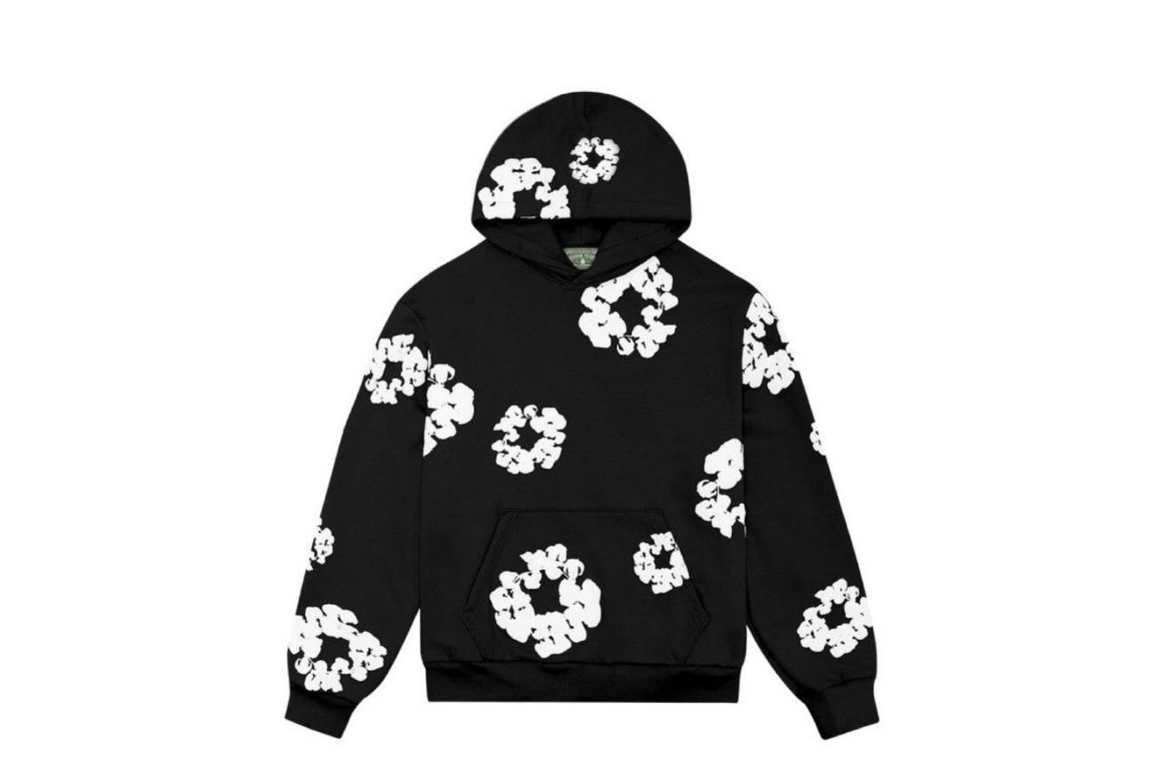 Denim Tears The Cotton Wreath Sweatshirt Black