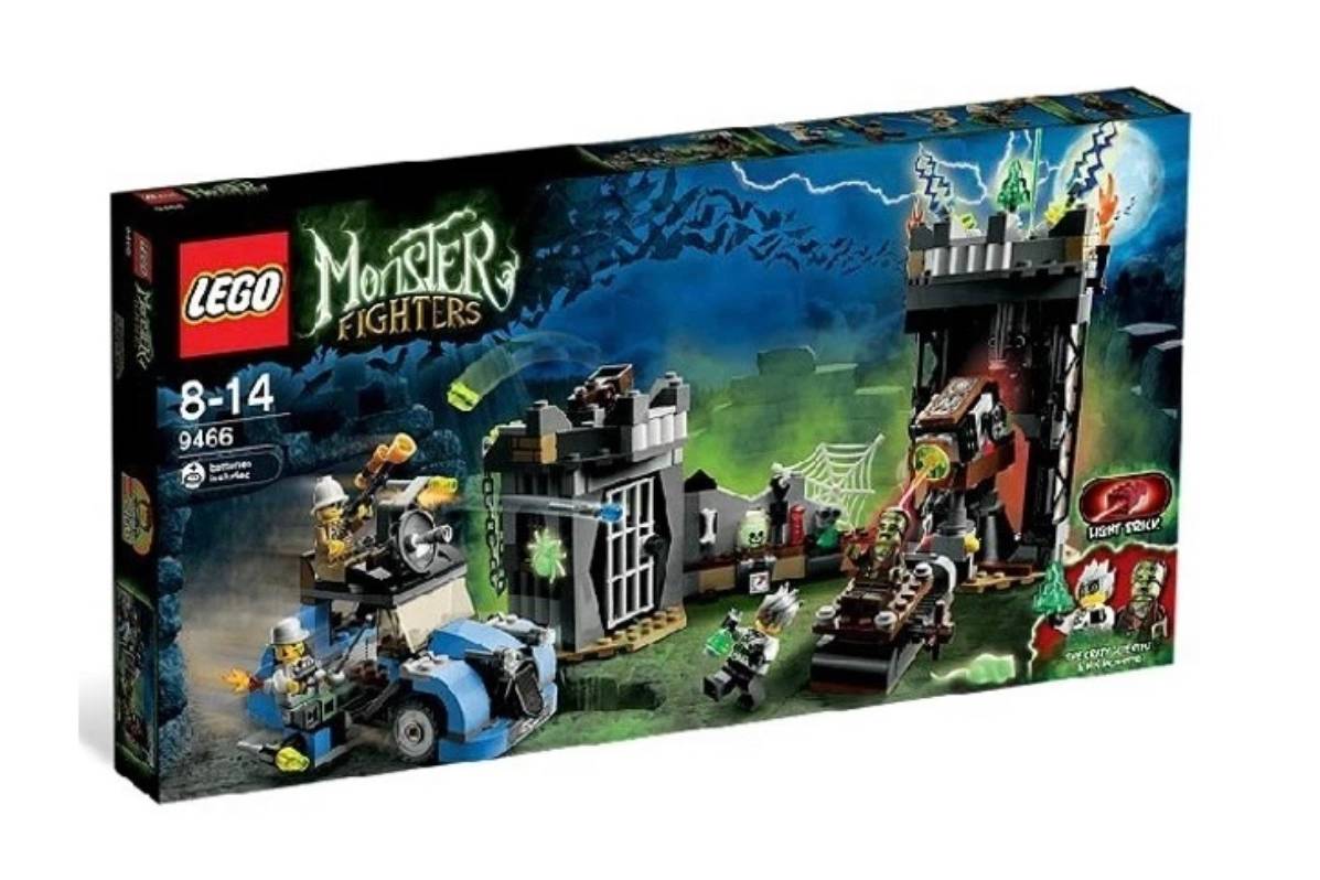LEGO Monster Fighters The Crazy Scientist & His Monster Set 9466