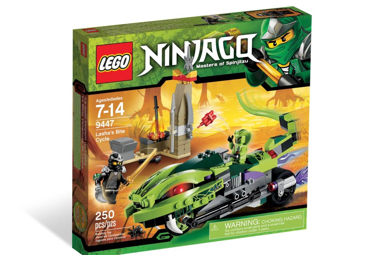 LEGO Ninjago Lasha's Bite Cycle Set 9447