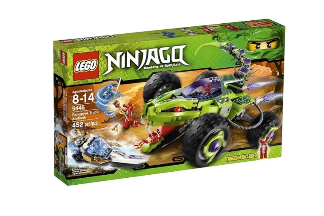LEGO Ninjago Fangpyre Truck Ambush Set 9445