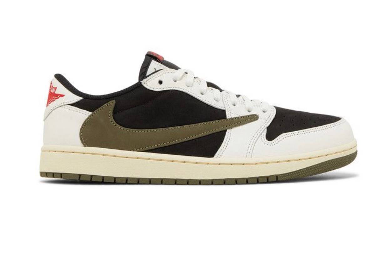 Jordan 1 Retro Low OG SP Travis Scott Olive (Women's)