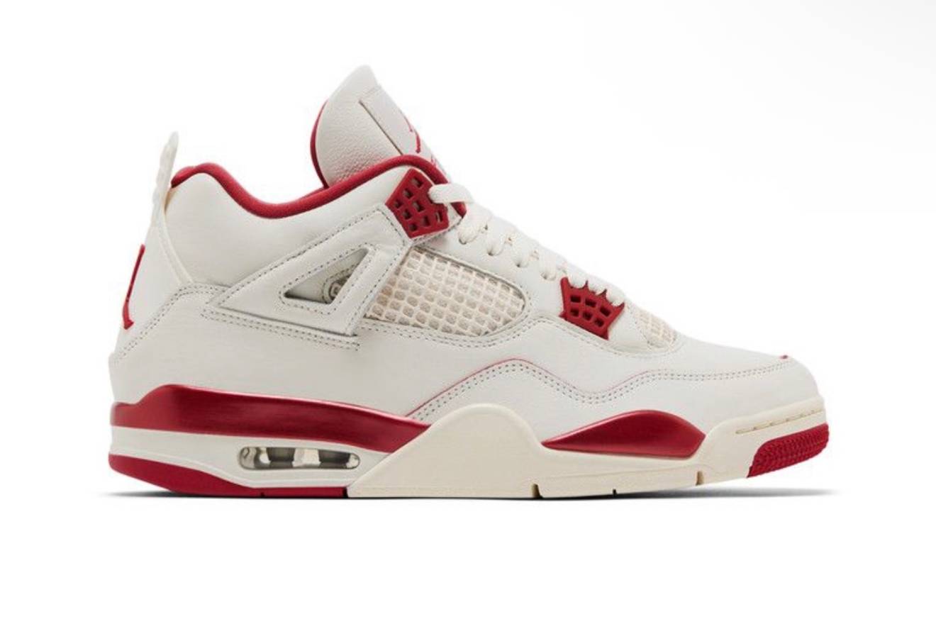 Jordan 4 Retro Valentine's Day Sierra Red (Women's)
