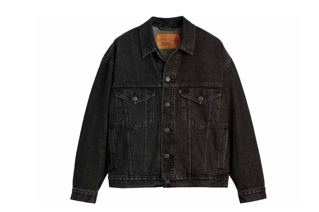 Nike Jordan x Levi's Type III Trucker Jacket Black / Wash Black