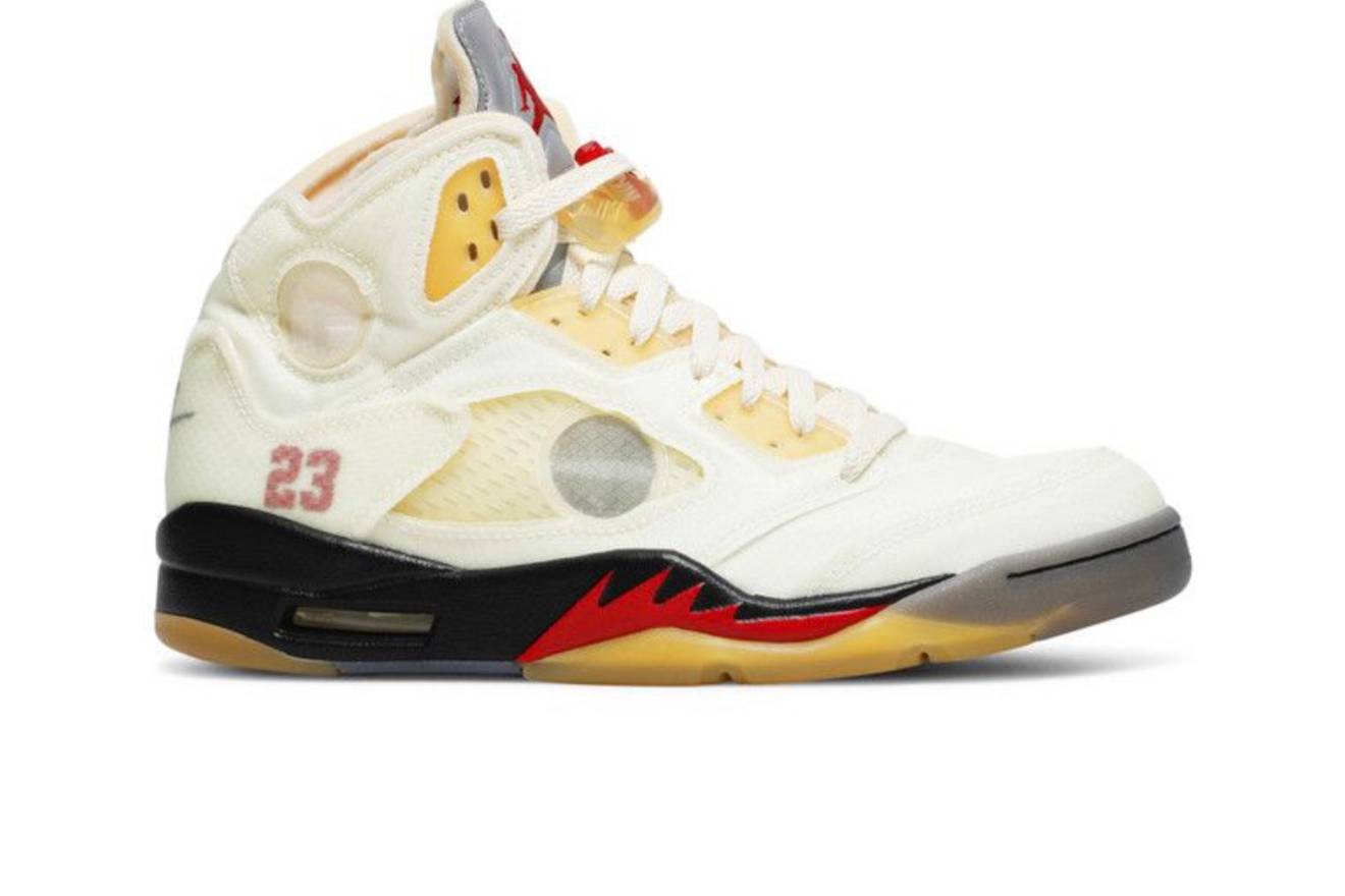Jordan 5 Retro Off-White Sail