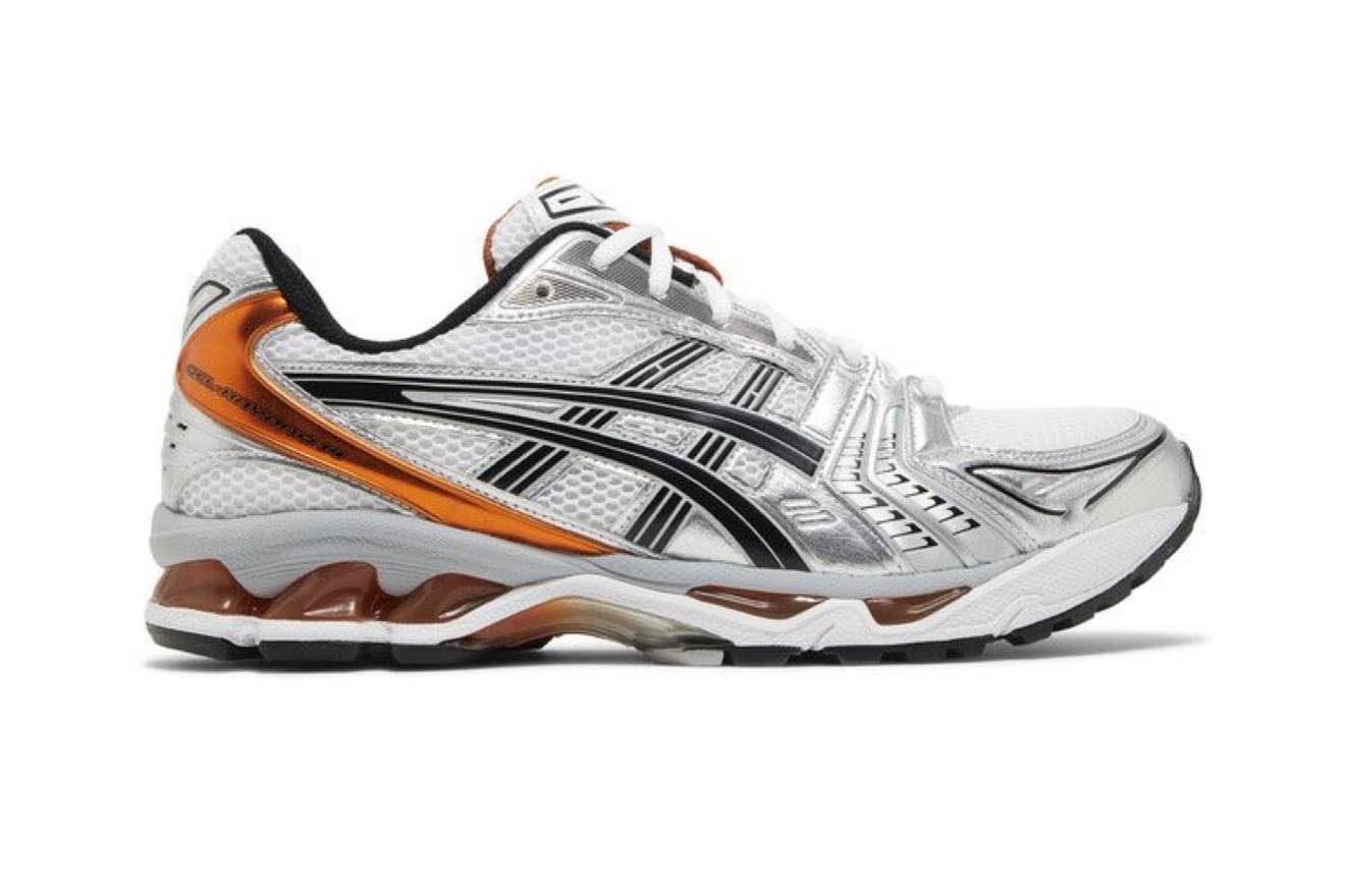 ASICS Gel-Kayano 14 White Piquant Orange