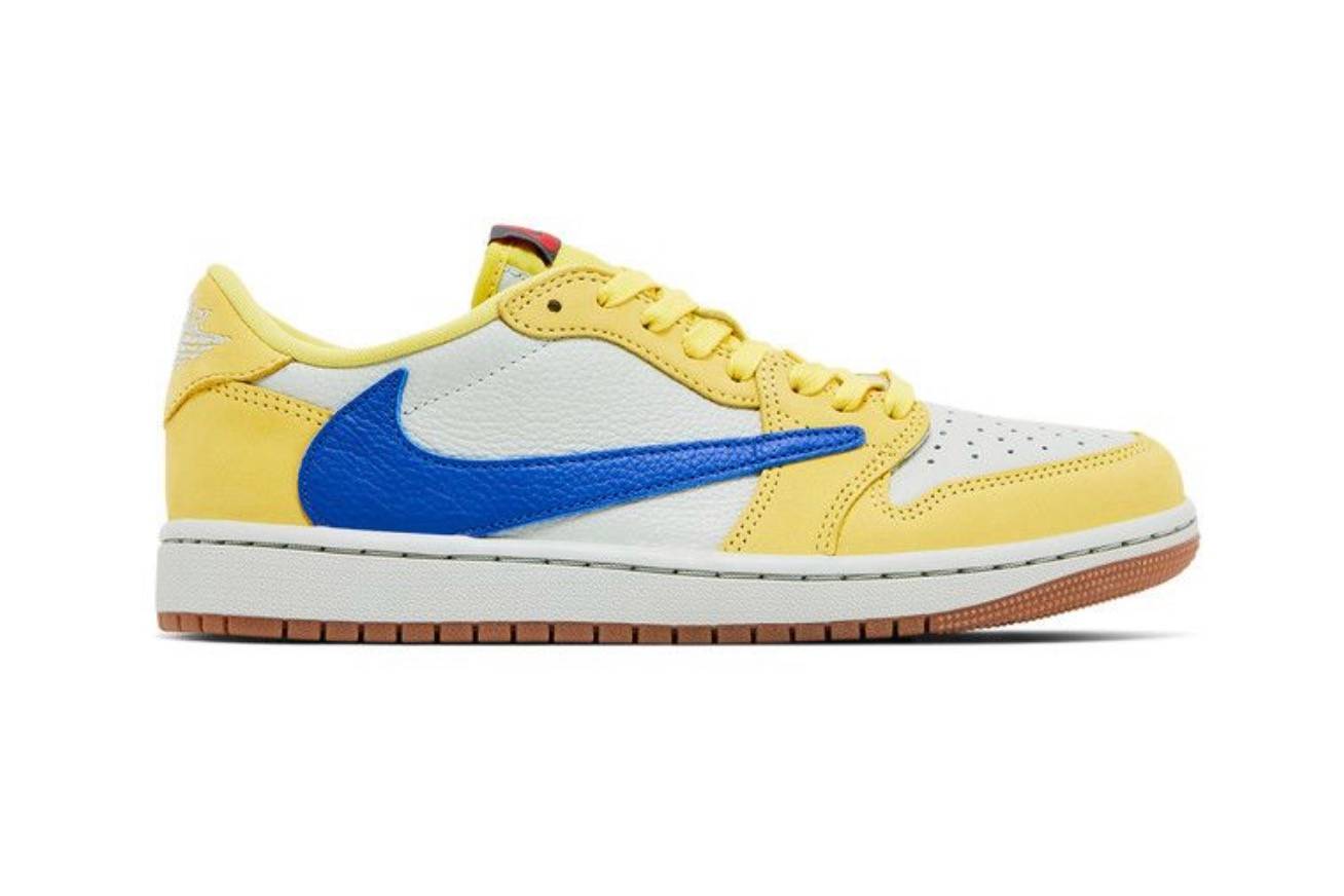 Jordan 1 Retro Low OG SP Travis Scott Canary (Women's)