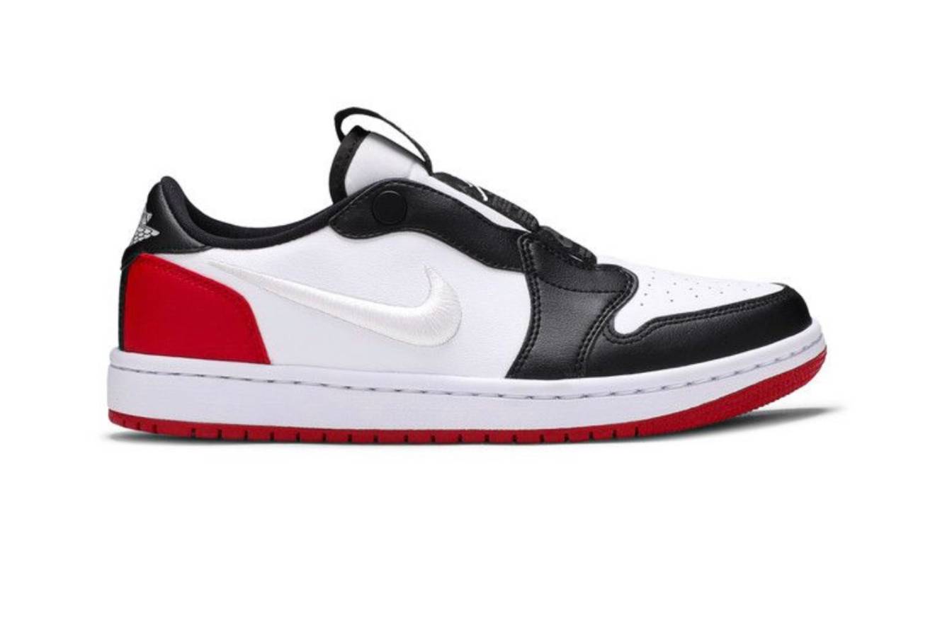 Jordan 1 Retro Low Slip Black Toe (Women's)