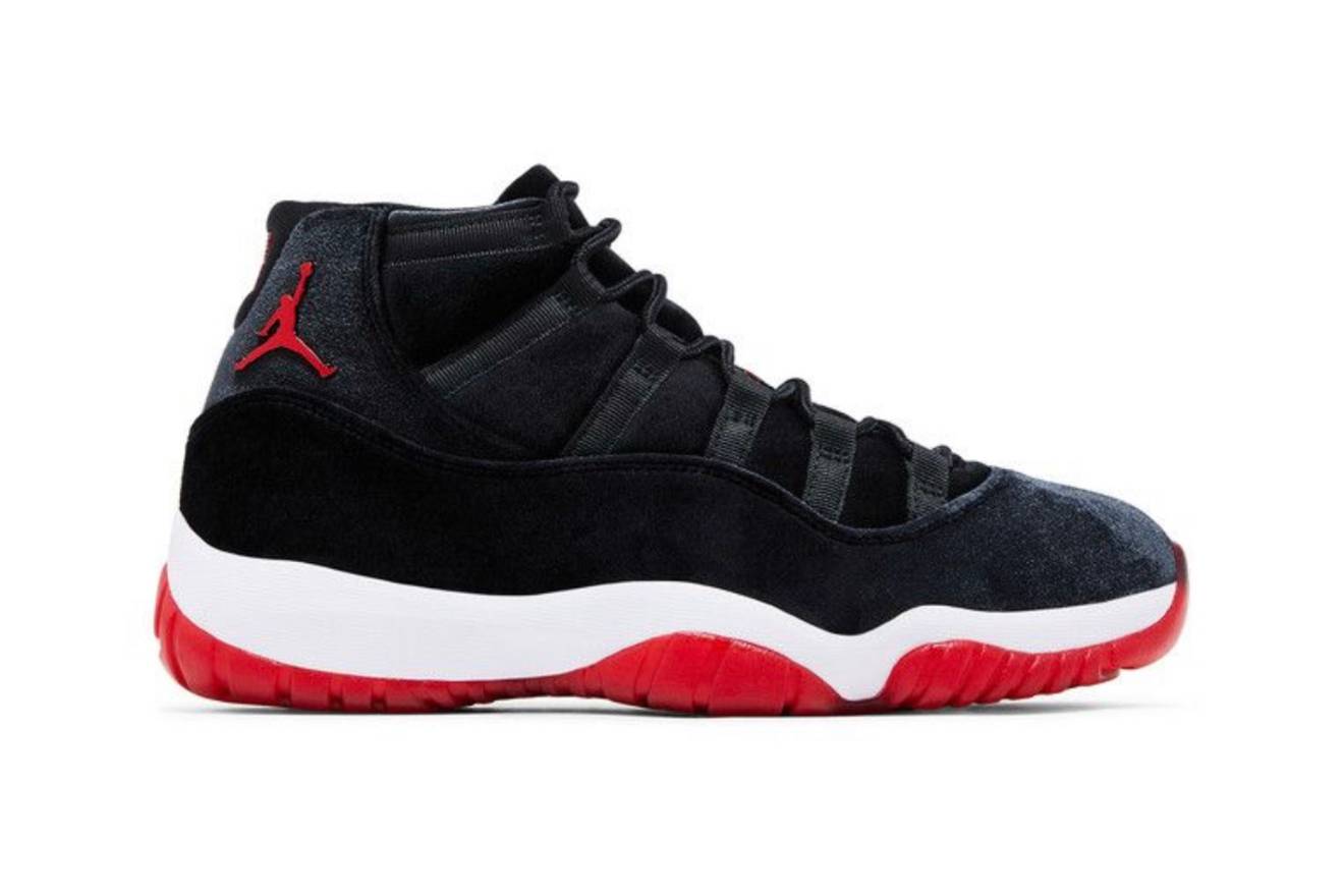 Jordan 11 Retro Bred Velvet (Women's)