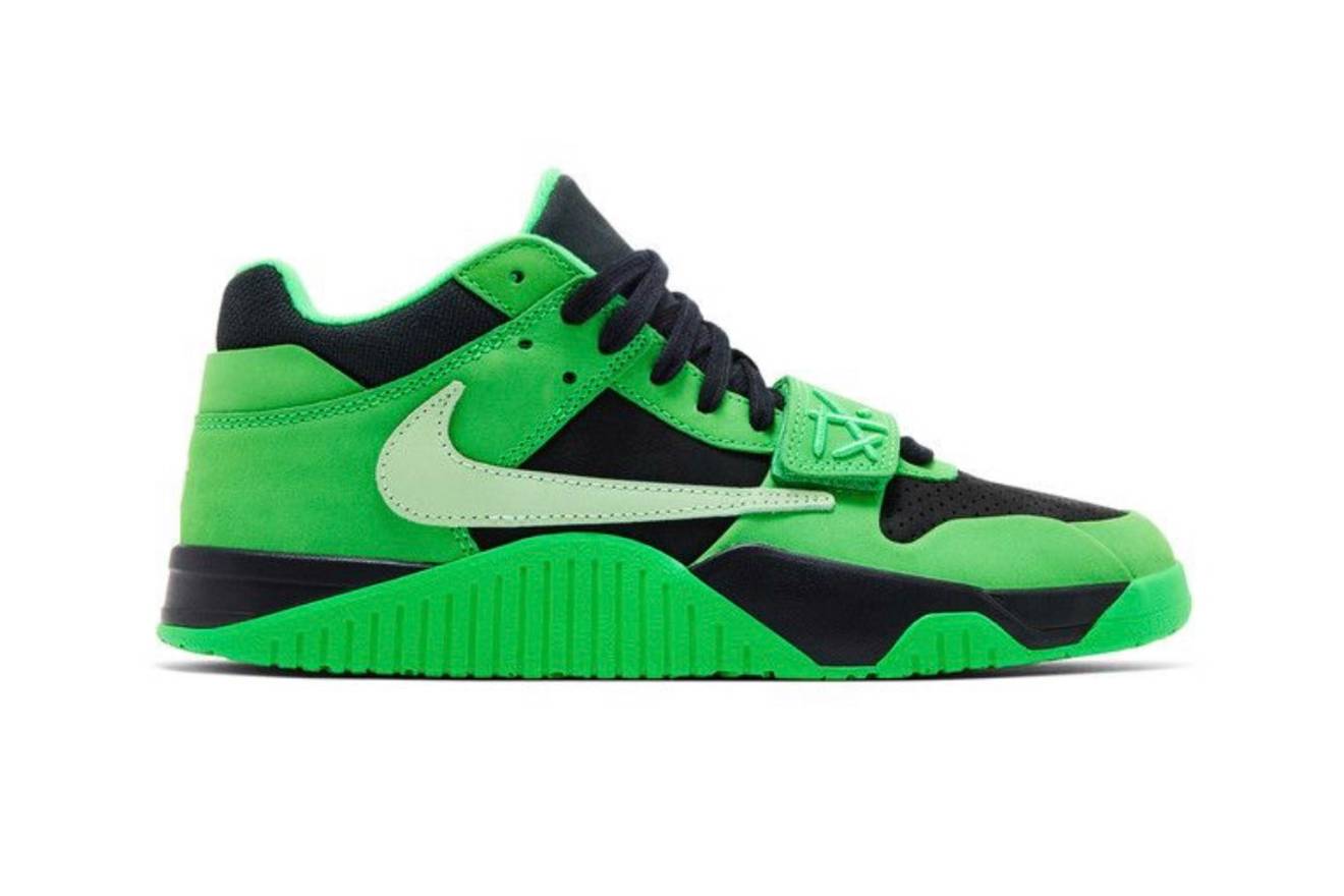 Jordan Jumpman Jack TR Travis Scott Green Spark