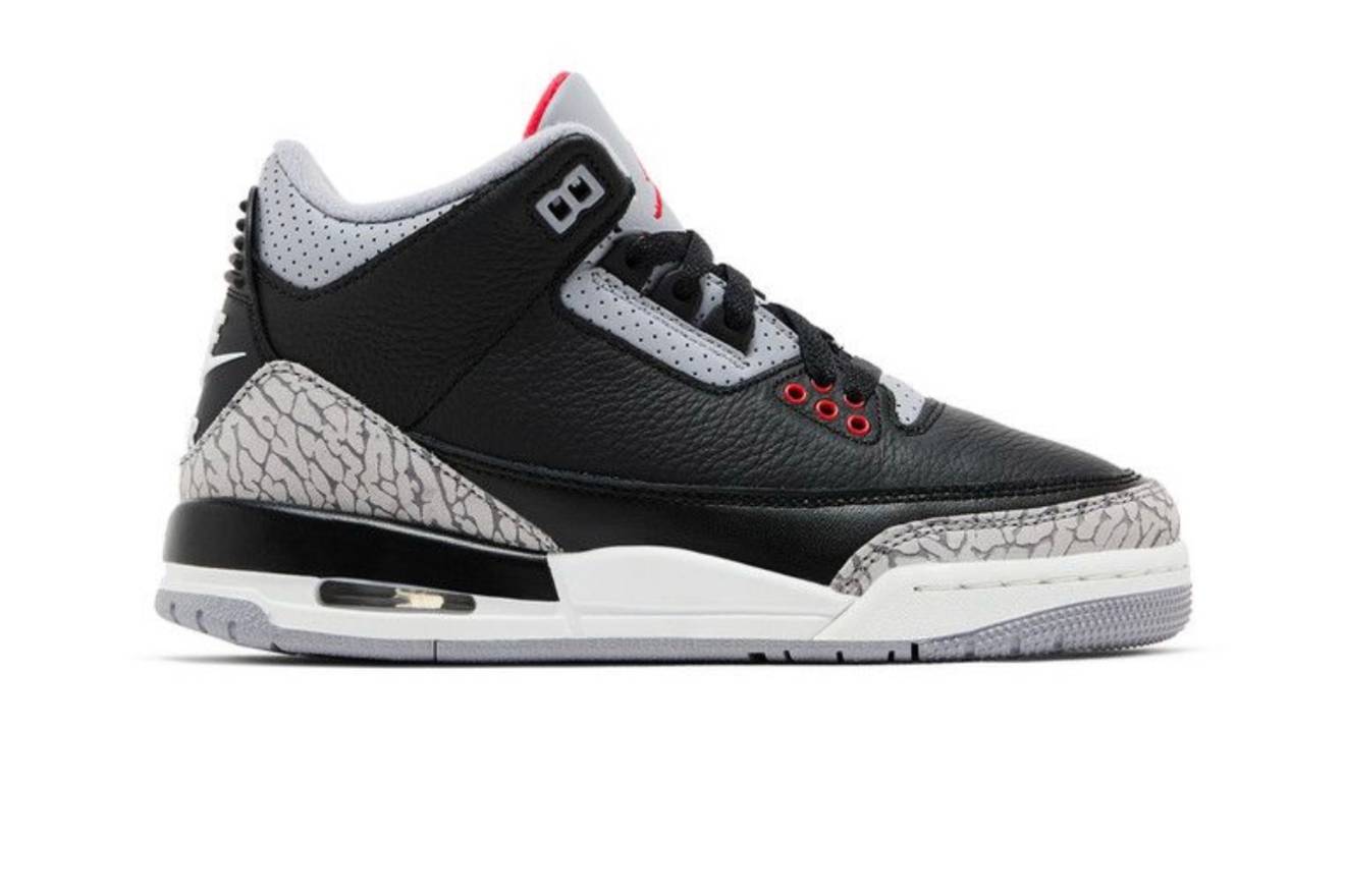 Jordan 3 Retro Black Cement (2024) (GS)