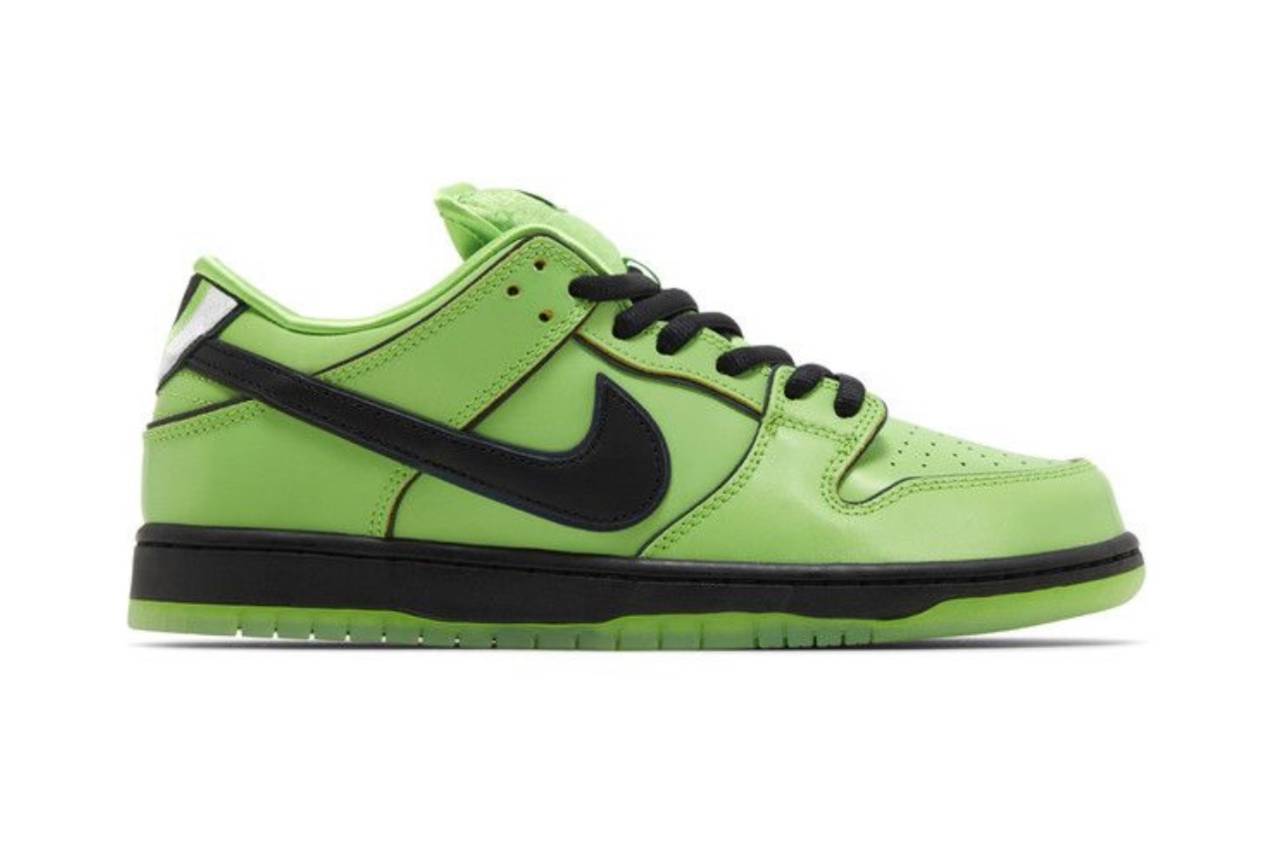 Nike SB Dunk Low The Powerpuff Girls Buttercup