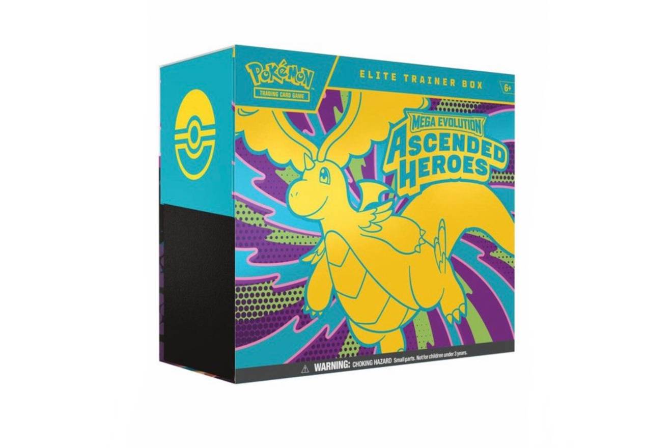2026 Pokémon Mega Evolution Ascended Heroes Elite Trainer Box