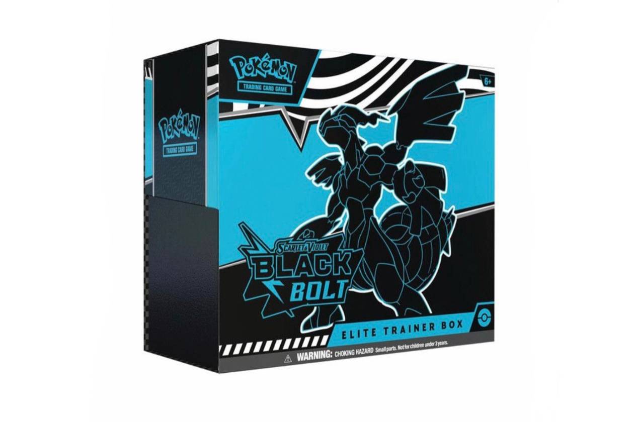 2025 Pokémon Scarlet & Violet Black Bolt Elite Trainer Box