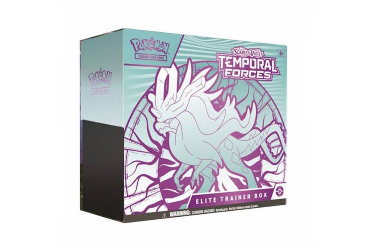 2024 Pokémon Scarlet & Violet Temporal Forces (Walking Wake) Elite Trainer Box