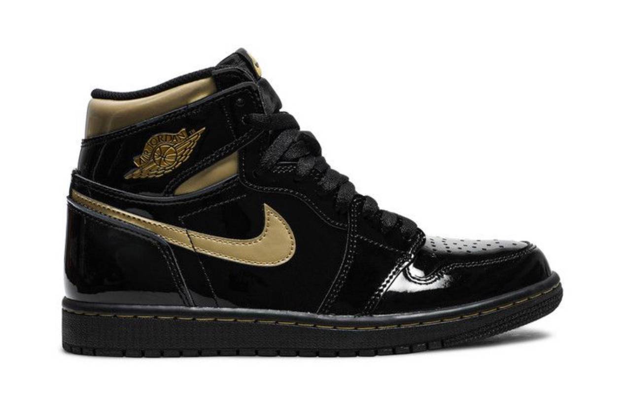 Jordan 1 Retro High Black Metallic Gold (2020)