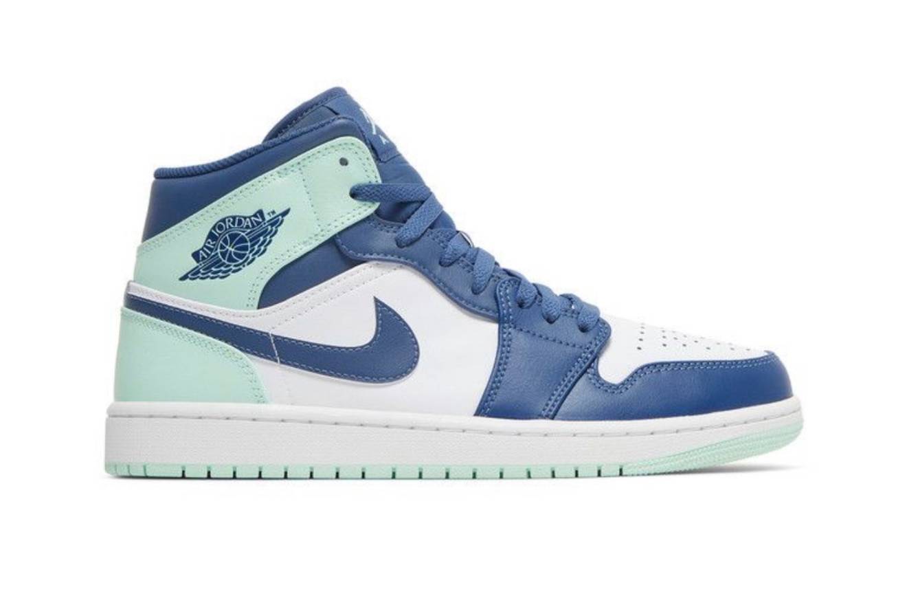 Jordan 1 Mid Mystic Navy Mint Foam