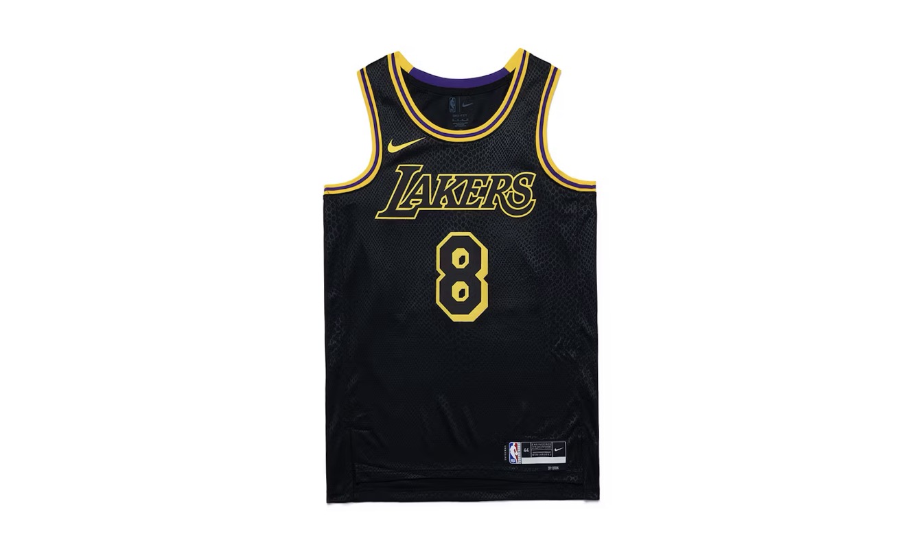Nike Kobe Mamba Mentality Los Angeles Lakers City Edition Swingman Jersey (FW23) Black