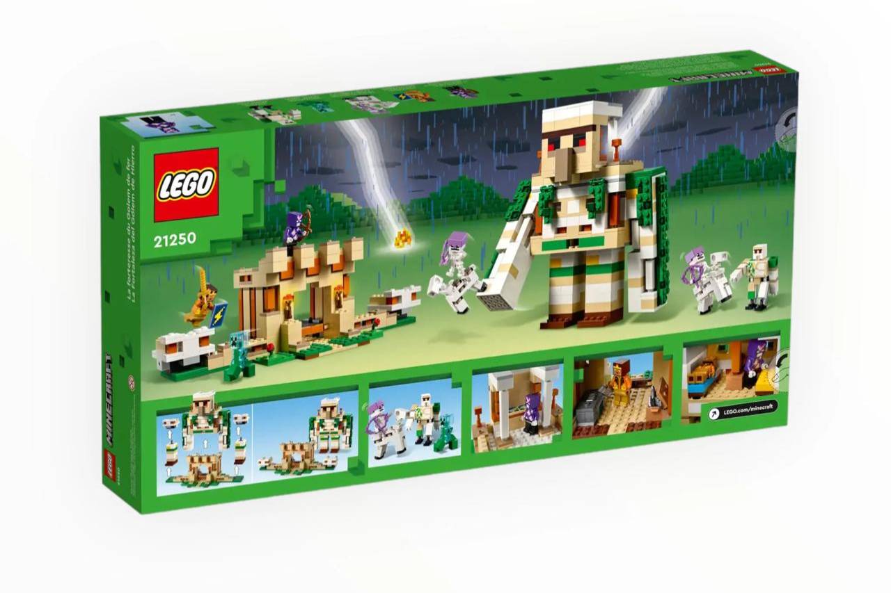 LEGO Minecraft The Iron Golem Fortress Set 21250