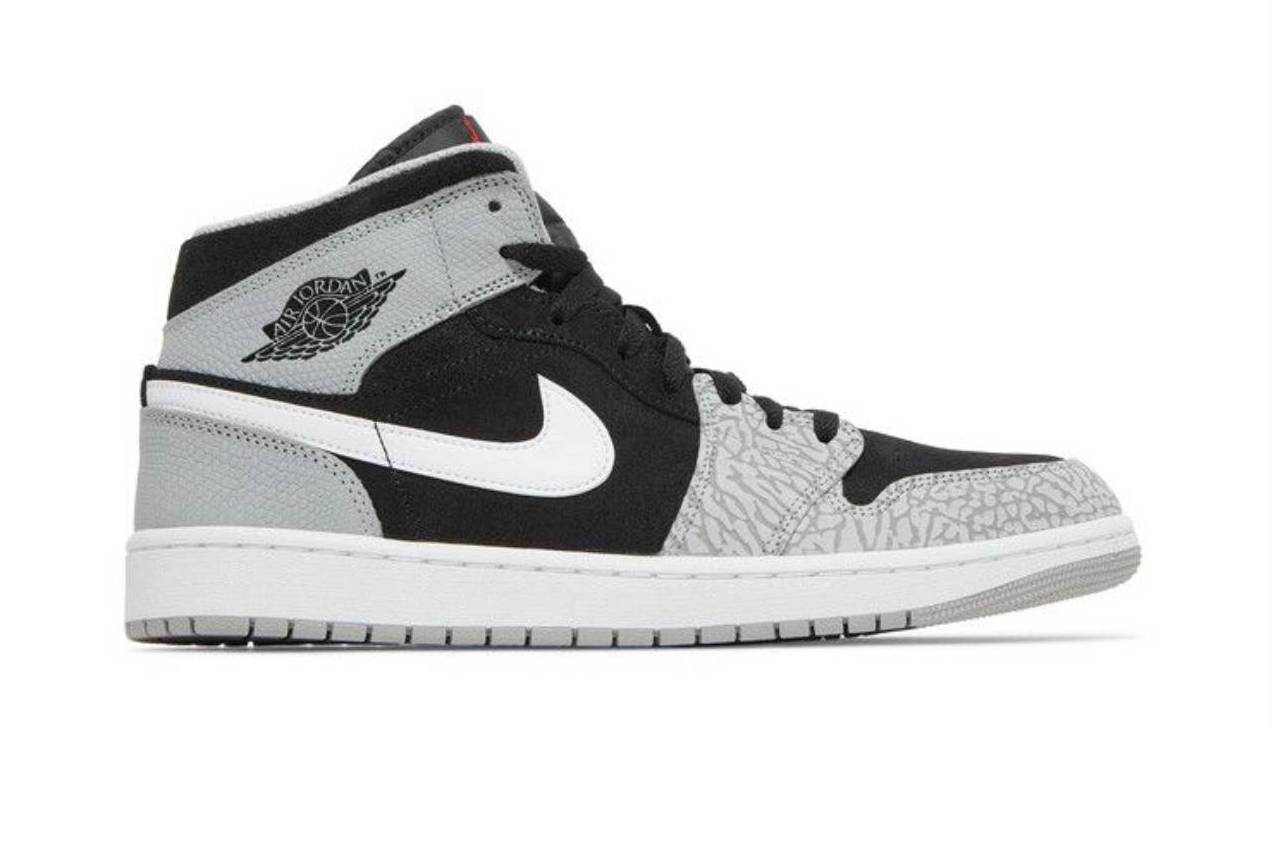 Jordan 1 Mid SE Elephant Print