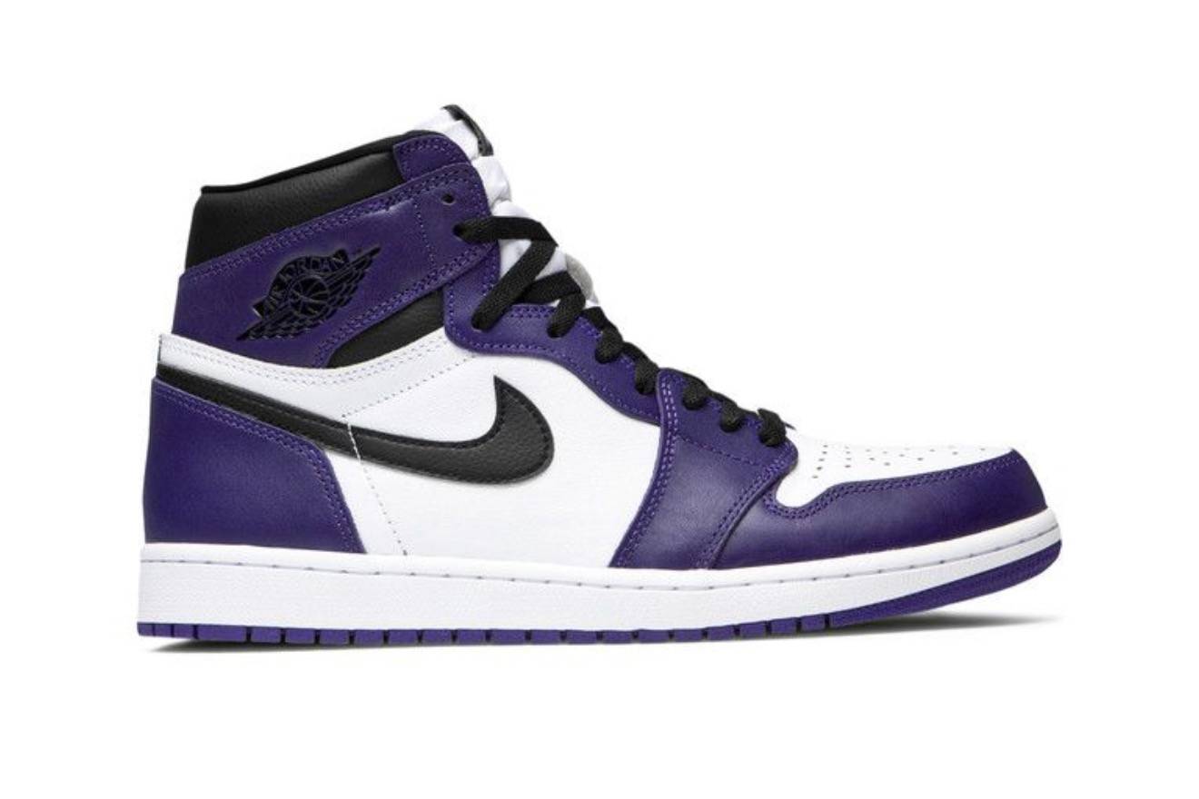 Jordan 1 Retro High Court Purple White
