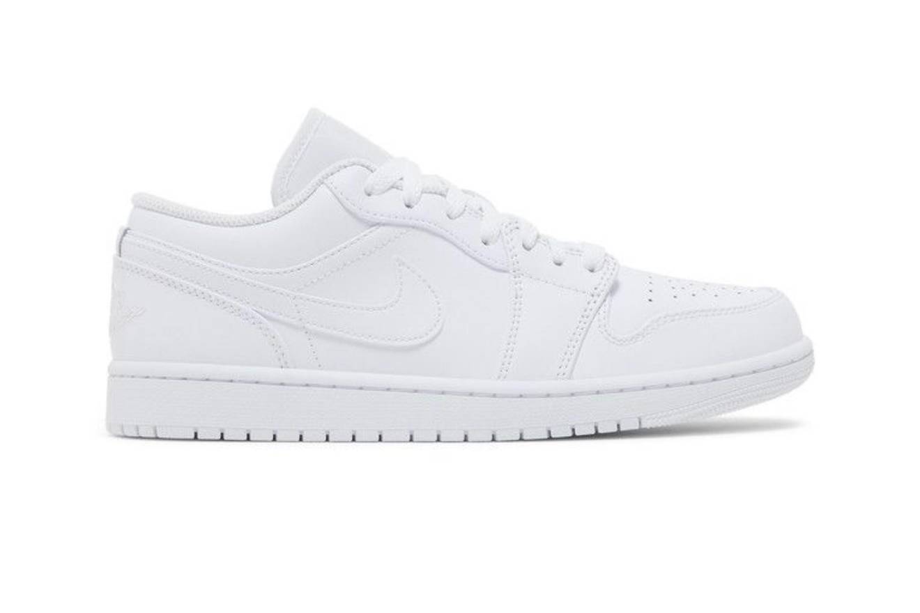 Jordan 1 Low Triple White