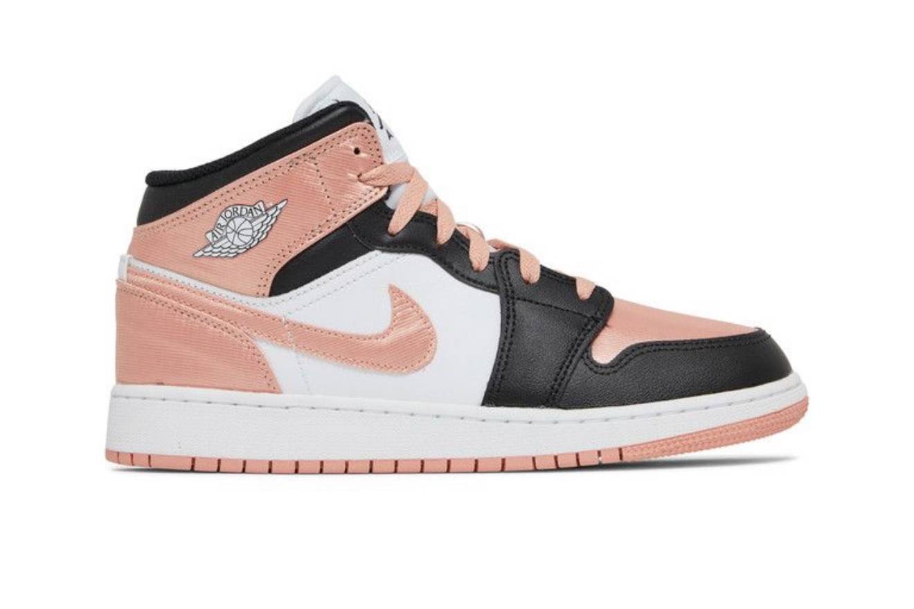 Jordan 1 Mid Light Madder Root (GS)