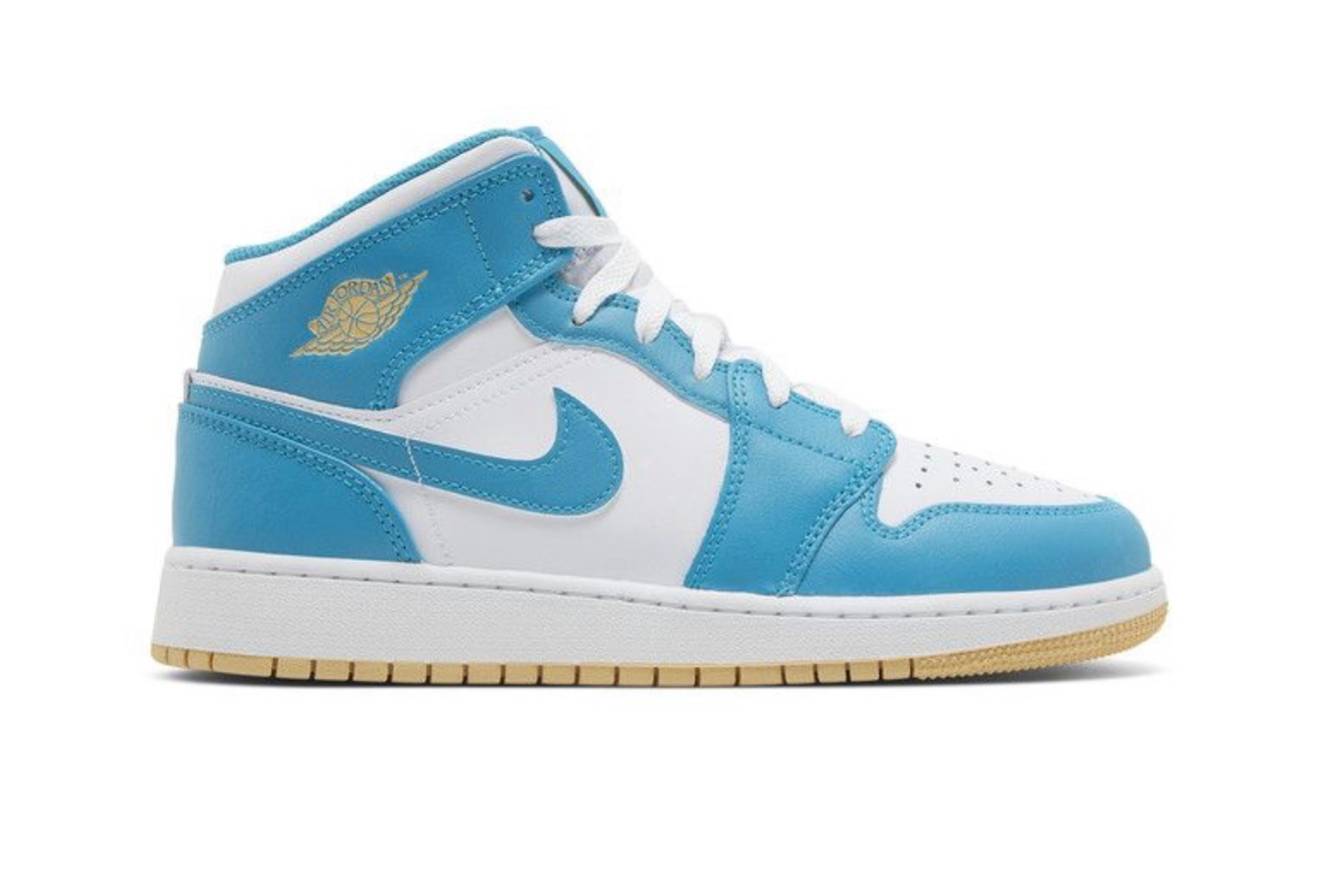 Jordan 1 Mid Aquatone (GS)