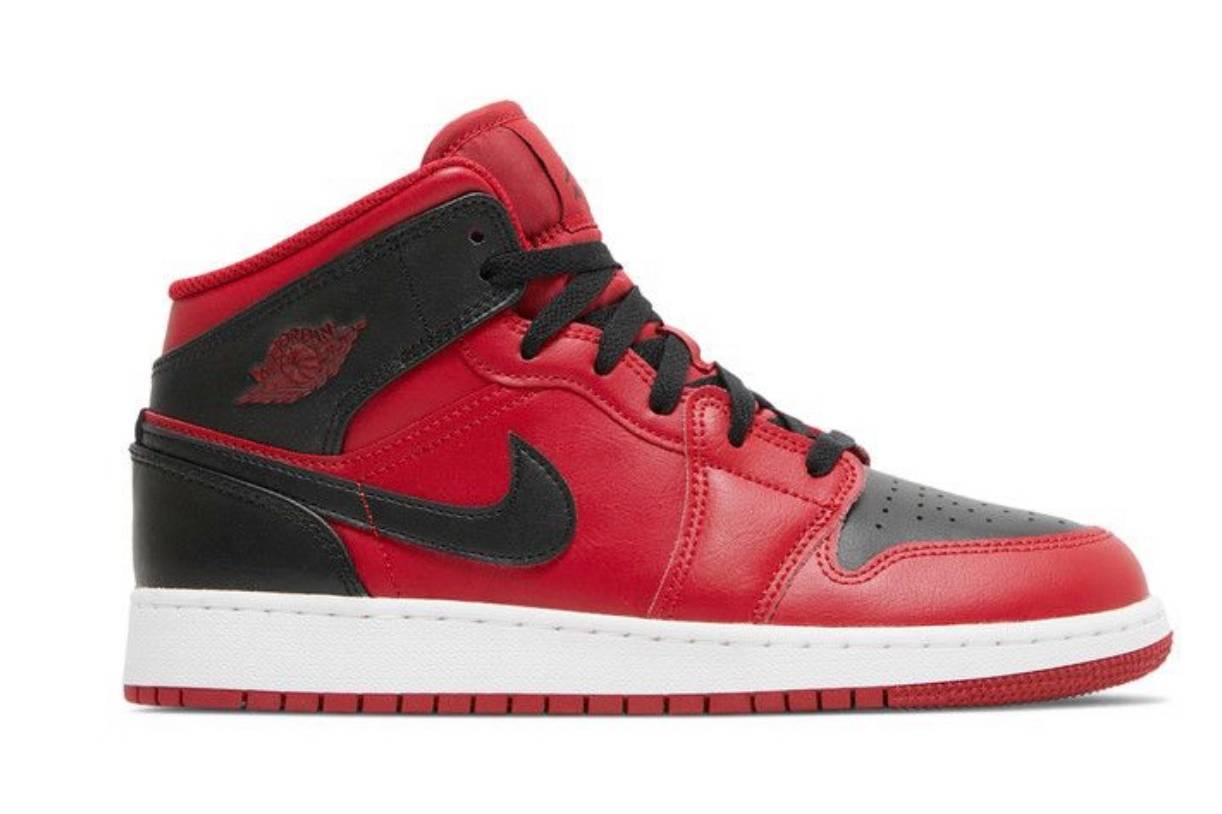 Jordan 1 Mid Reverse Bred (2021) (GS)