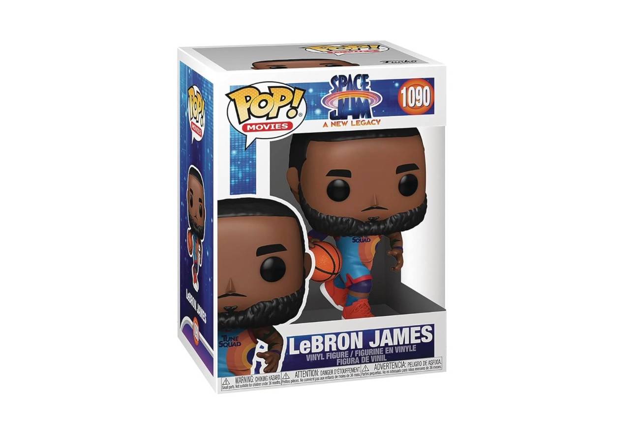 Funko Pop! Movies Space Jam A New Legacy Lebron James Dribbling Figure #1090