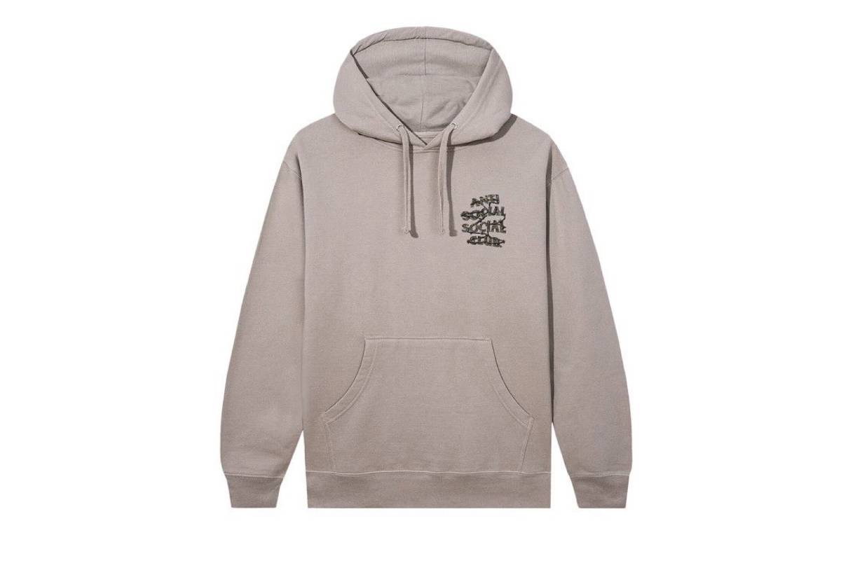 Anti Social Social Club Buck Hoodie Buck Hoddie Sand Stone