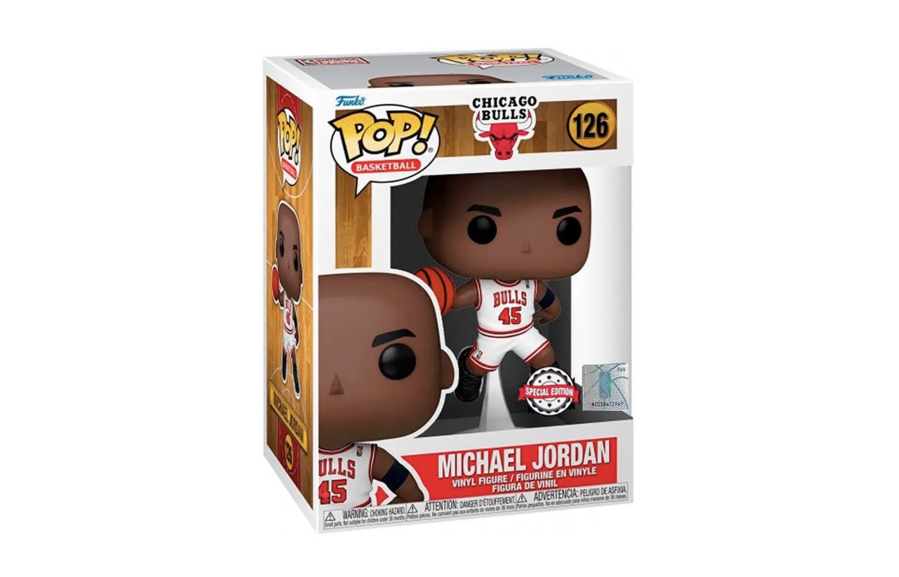 Funko Pop! Basketball Chicago Bulls Michael Jordan Exclusive Figure #126
