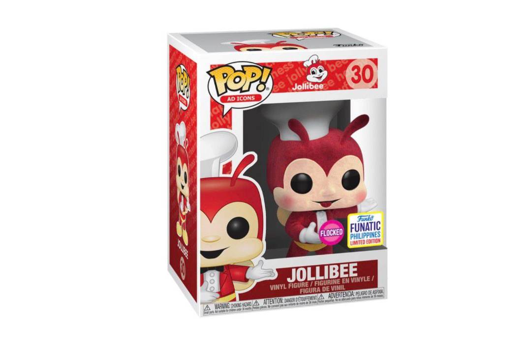 Funko Pop! Ad Icons Jollibee (Flocked) Funatic Philippines Exclusive Figure #30 Funko Pop! Ad Icons Jollibee 