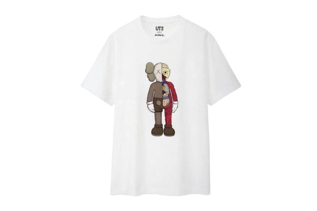 Kaws Uniqlo collab anatomy tee anatomy tee