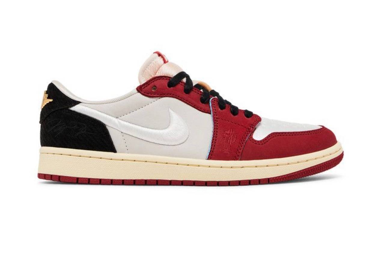 Jordan 1 Retro Low OG Trophy Room Rookie Card Home (Numbered + Numbered Trading Card)