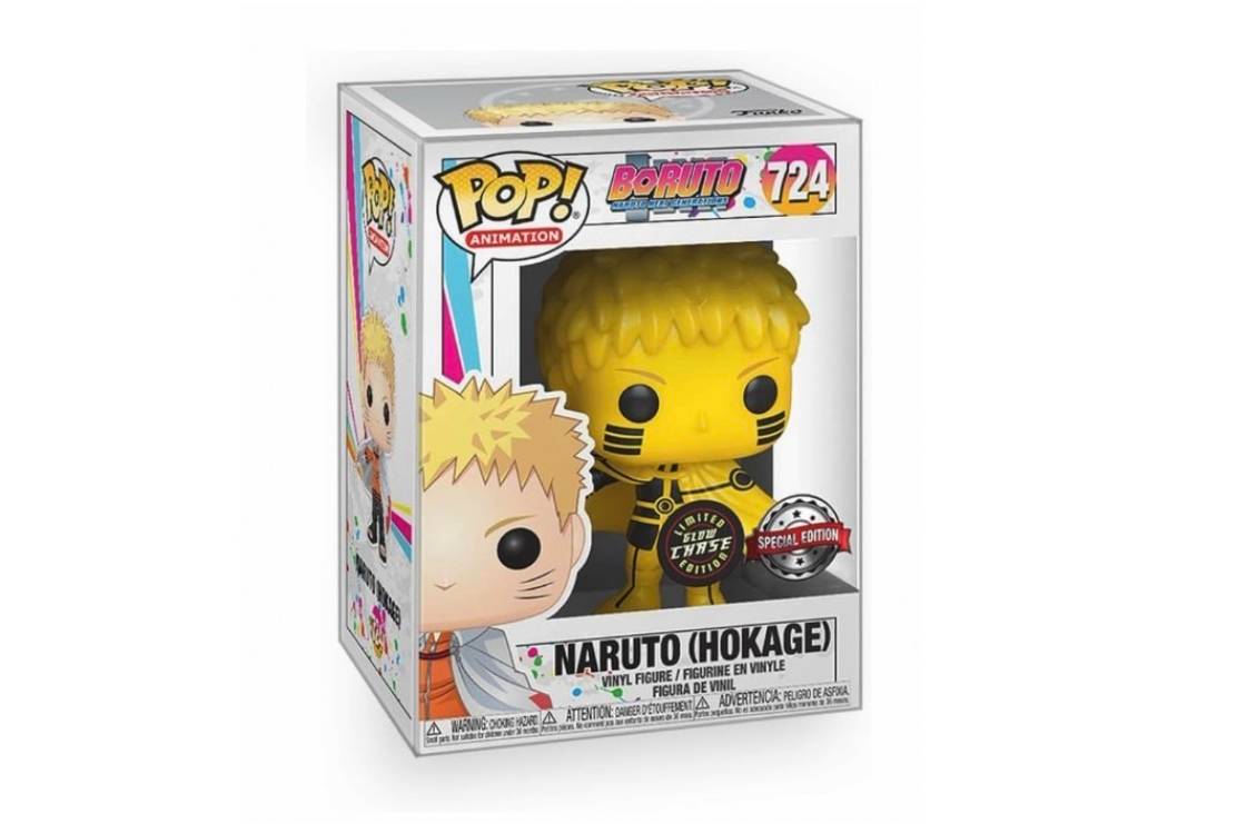 Funko Pop! Animation Naruto Next Generations Naruto (Hokage) (Glow) (Chase) Special Edition #724
