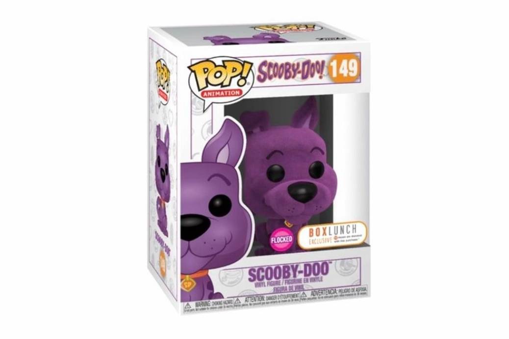 Funko Pop! Animation Scooby-Doo (Flocked) Box Lunch Exclusive Figure #149