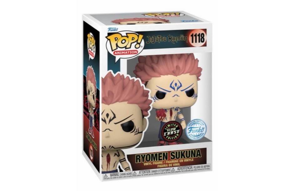 Funko Pop! Animation: Jujutsu Ryomen Sukuna Chase Edition Figure #1118