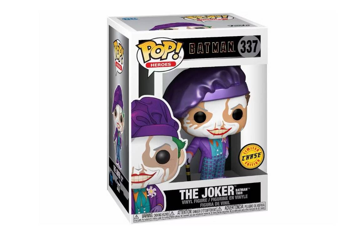 Funko Pop! Heroes Batman The Joker Batman 1989 Chase Edition Figure #337