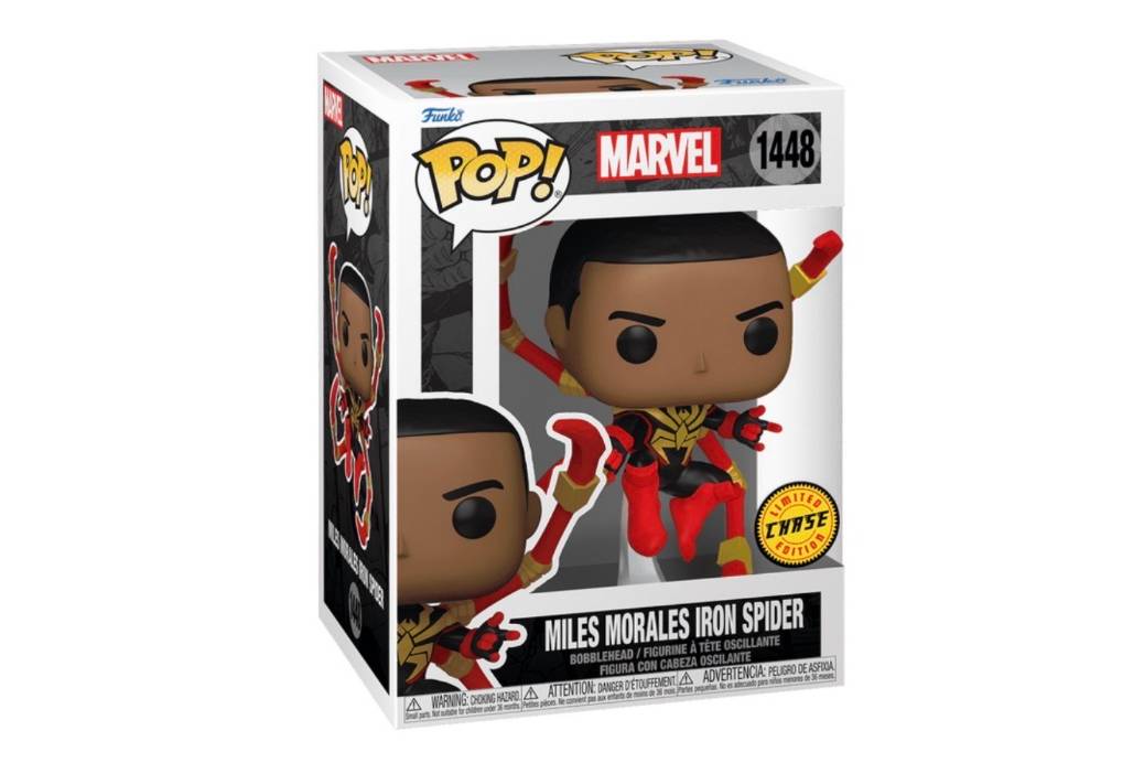 Funko Pop! Marvel Miles Morales Iron Spider Chase Edition Figure #1448