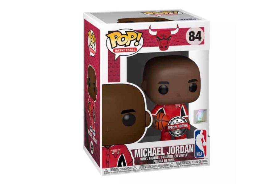 Funko Pop! Basketball NBA Michael Jordan (Bulls Warmups) Special Edition Figure #84