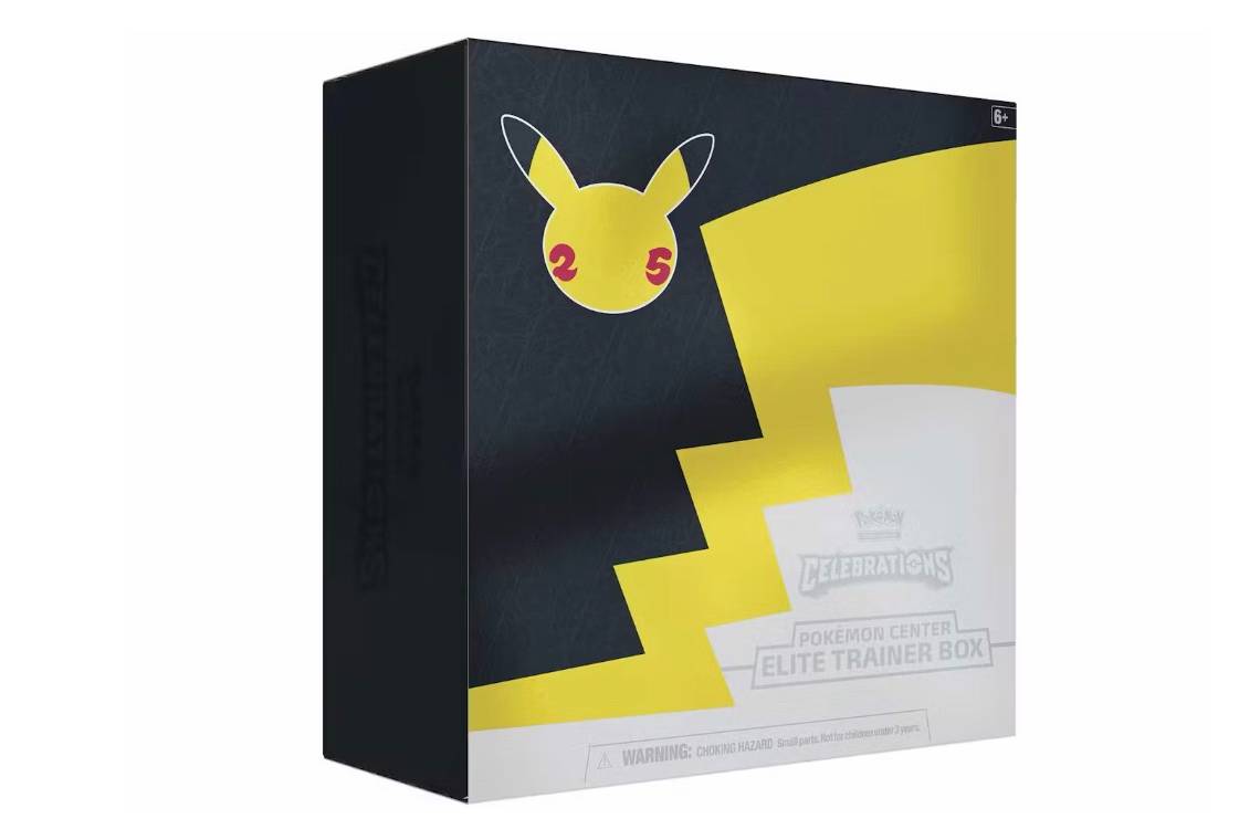 Pokémon TCG 25th Anniversary Celebrations Pokémon Center Exclusive Elite Trainer Box