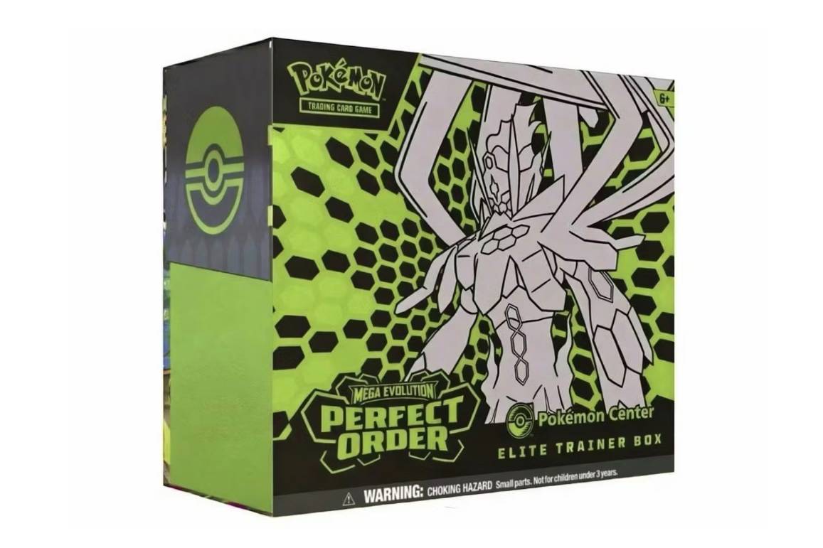 2026 Pokémon Mega Evolution Perfect Order Pokemon Center Elite Trainer Box