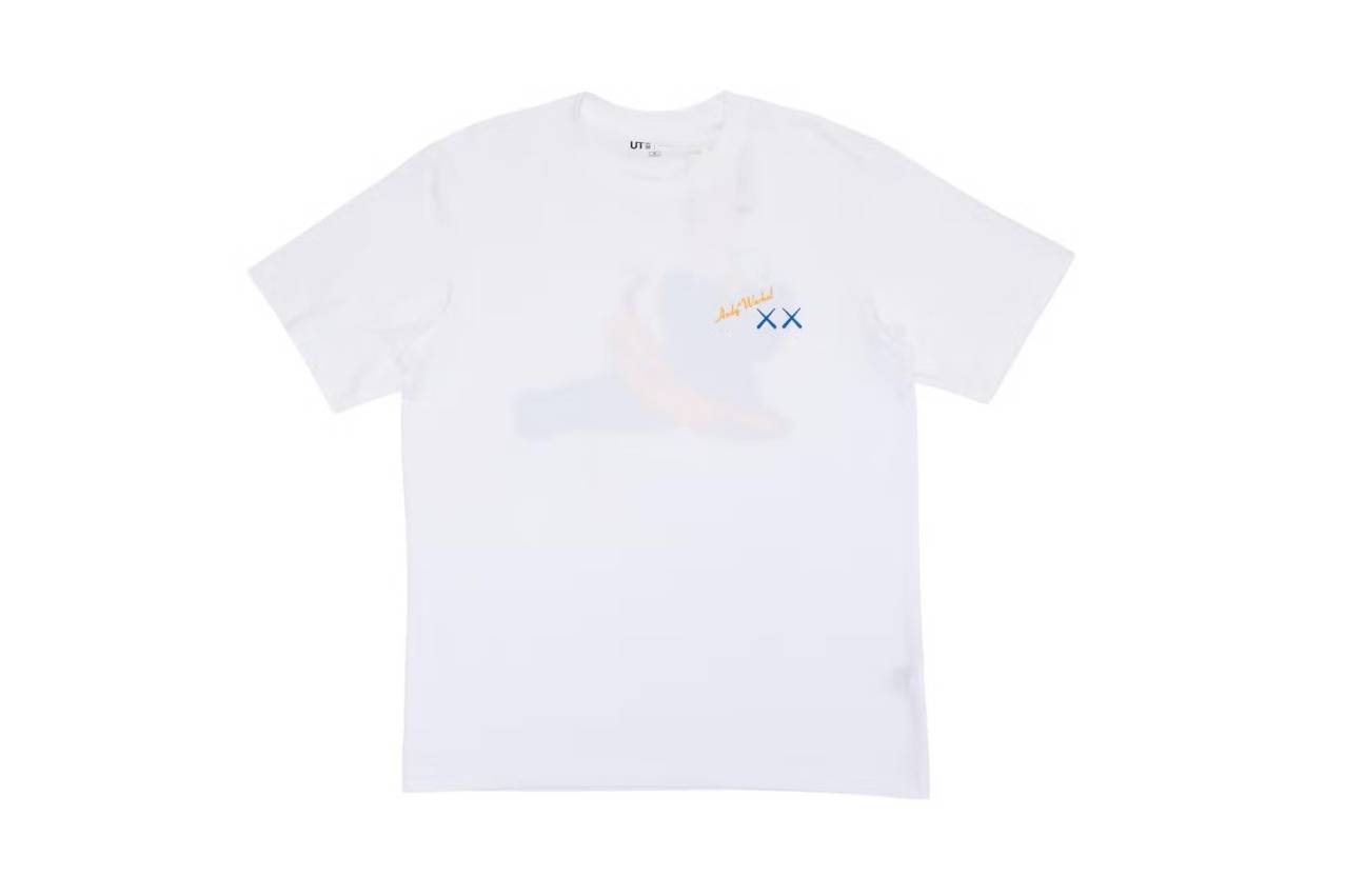 KAWS x Uniqlo Warhol UT Graphic 471321 T-shirt White