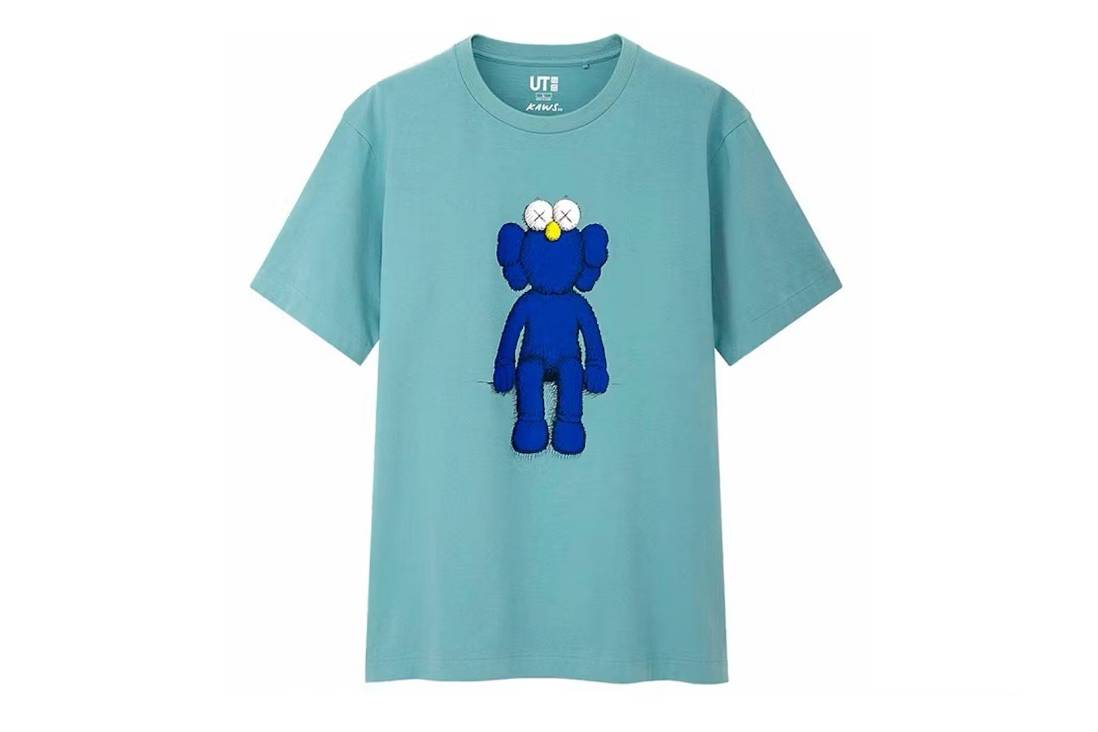 KAWS x Uniqlo Blue BFF Tee (US Sizing) Green