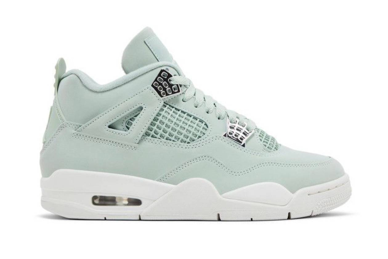 Jordan 4 Retro Seafoam Sail (Women's)