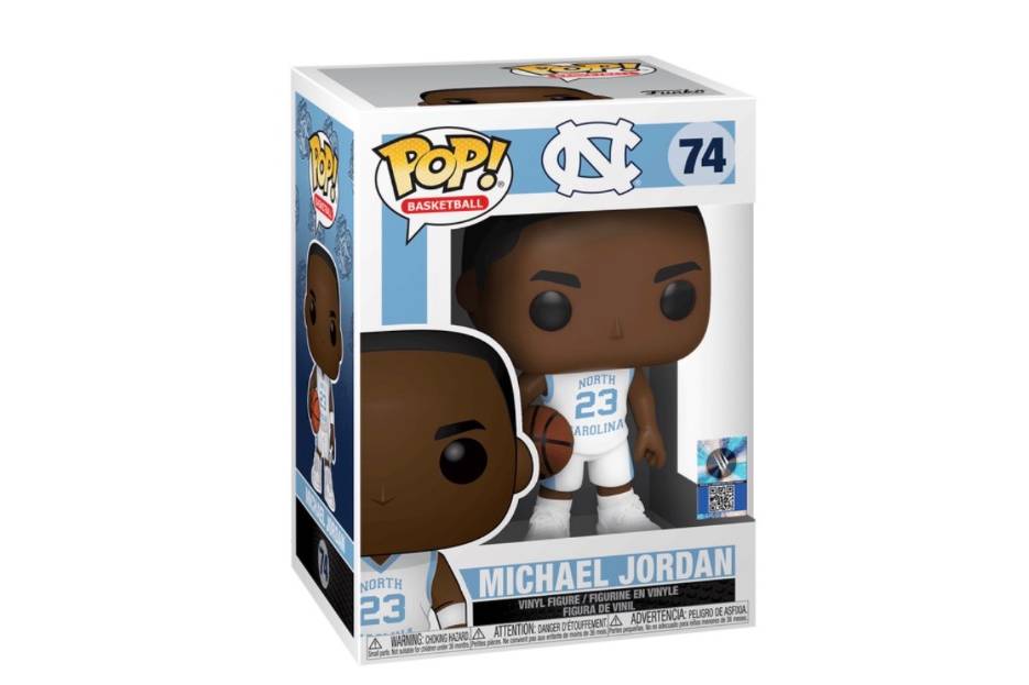 Funko Pop! Basketball Michael Jordan North Carolina Jersey Figure #74