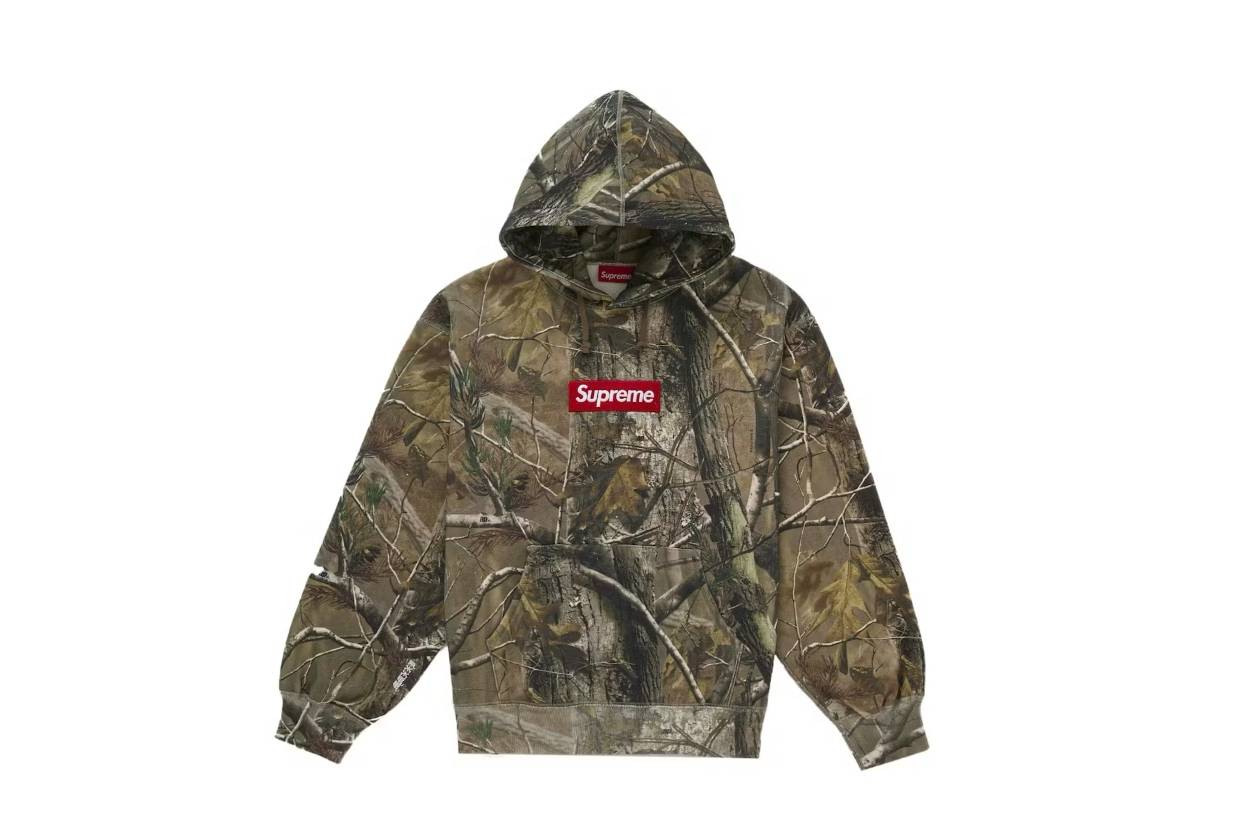 Supreme Box Logo Hooded Sweatshirt Realtree AP Camo