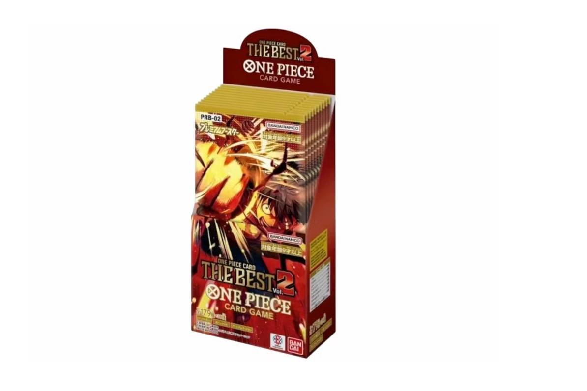 2025 Bandai One Piece The Best Vol. 2 (PRB-02) Booster Box