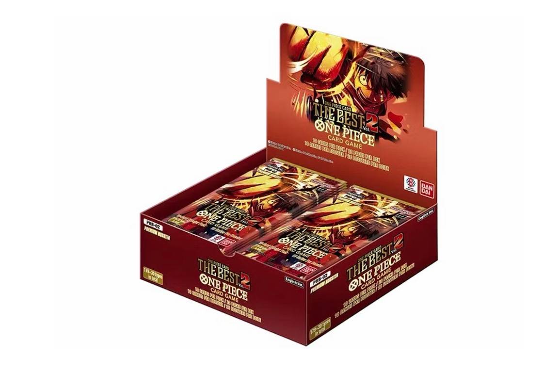 Bandai One Piece PRB-02 English The Best Vol. 2 Premium Booster Box